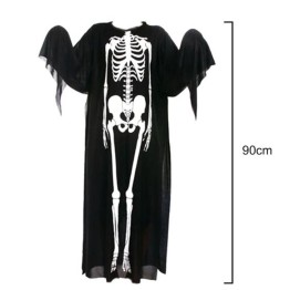 Çocuk Boy İskelet Tulum İskelet Kostüm 90 cm