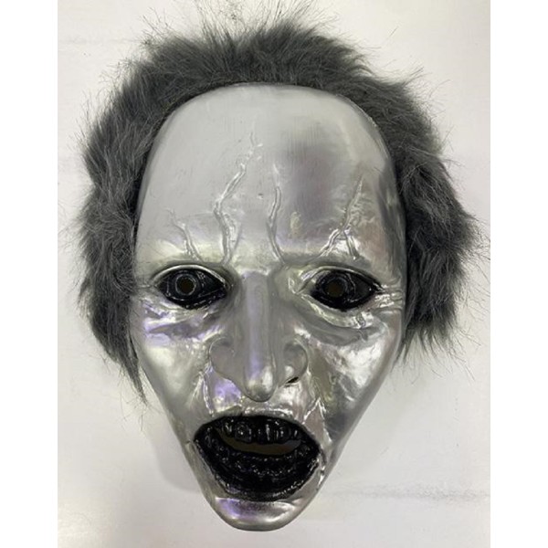 Gri Saçlı Plastik Michael Myers Maskesi 26x17 cm