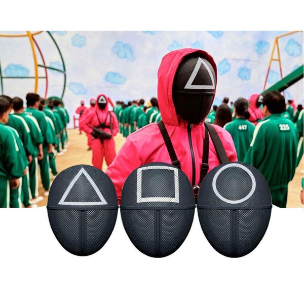 Squid Game Maskesi 3 Model Toplam 30 Adet İthal Orjinal Maske - Kampanya Ürünü