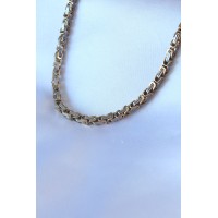 316L Çelik Mix Renk Kral Zincir Model Erkek Kolye TJ-ERK1321