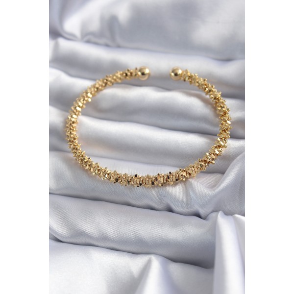 316L Çelik Gold Renk Kadın Bileklik TJ-BB5643