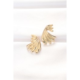 Pirinç Gold Renk Küpe TJ-BKP8883