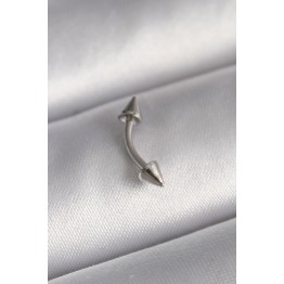 316L Çelik Gümüş Renk Çivi Model Piercing TJ-PR1362