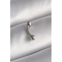 316L Çelik Gümüş Renk Topçuk Model Piercing TJ-PR1363