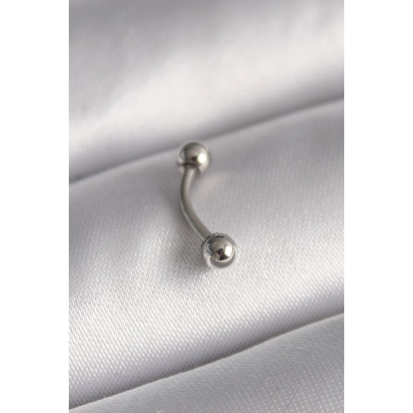 316L Çelik Gümüş Renk Topçuk Model Piercing TJ-PR1363