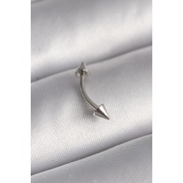 316L Çelik Gümüş Renk Çivi Model Piercing TJ-PR1364