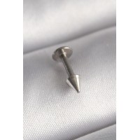 316L Çelik Gümüş Renk Çivi Model Piercing TJ-PR1370