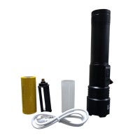 1300 Lümen TG Led 2800 mAH Zoom Özellikli Şarj Edilebilir El Feneri SK3600