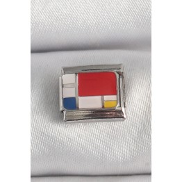 316L Çelik Gümüş Renk Karışık Renk Portre Model Nomination Charm TJ-BC1390