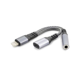 Lıghtnıng To Type-C + 3.5 Mm F Kablo Siyah GJ-012