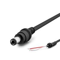 Notebook Adaptör Kablosu 6.3*3.0 30W-90W 1.2M Siyah HD4154