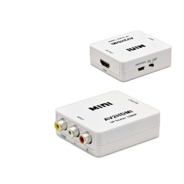 Dişi to HDMI Dişi Görüntü Dönüştürücü 1080p Full HD - Beyaz HDX1282