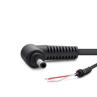 Laptop Adaptör Dc Jack Kablosu 4.0x1.7 Mm L Tip 1.2 M 90W Siyah HDX5512