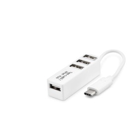 Type-C Hub 4*Usb Beyaz (Telefon Uyumlu) HDX7015