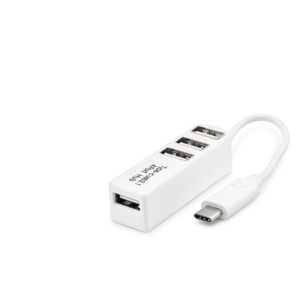 Type-C Hub 4*Usb Beyaz (Telefon Uyumlu) HDX7015