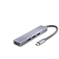 Type-c 3.0 Hub 4 Port 5 Gbps Gri HDX7043