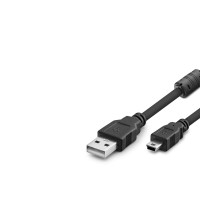 Usb Mını V3/5Pın To Usb Kablo 5M Siyah HDX7520