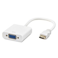 Hdmı Mını To Vga F Çevirici 1080P Beyaz HDX7771