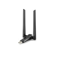Usb Wıfı Adaptor Ac600 2.4Ghz&5Ghz Rtl8811Cu Wifi5 Siyah UAC21D