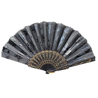 Plastik Kumaş Yelpaze 12 li OB-022