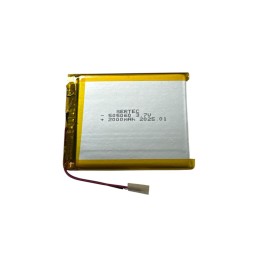 505060 3.7V 2000 mAh Li-Polymer Pil (Devreli/1.5A)