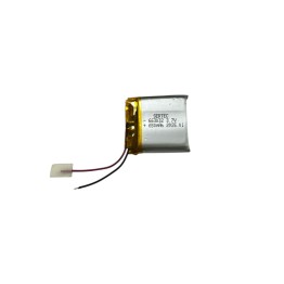 663032 3.7V 650mAh Li-Polymer Pil (Devreli/1.5A)