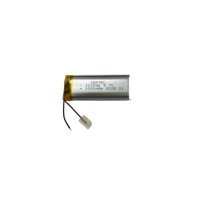102050 3.7V 1000mAh Li-Polymer Pil (Devreli/1.5A)