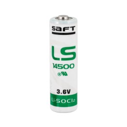 Saft LS 14500 3.6V AA Size Pil (Li-SOCI2)