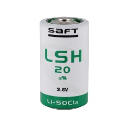 Saft LSH 20 3.6V D Size Pil (Li-SOCI2)