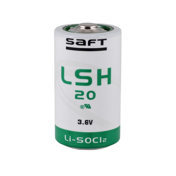 Saft LSH 20 3.6V D Size Pil (Li-SOCI2)