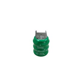 3.6V 3S1P 80 Mah 3 Pin NI-MH Buton Pil
