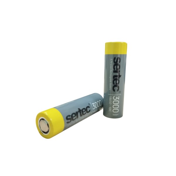 18650 3.7V 3000 Mah 10C Li-Ion Şarjlı Pil