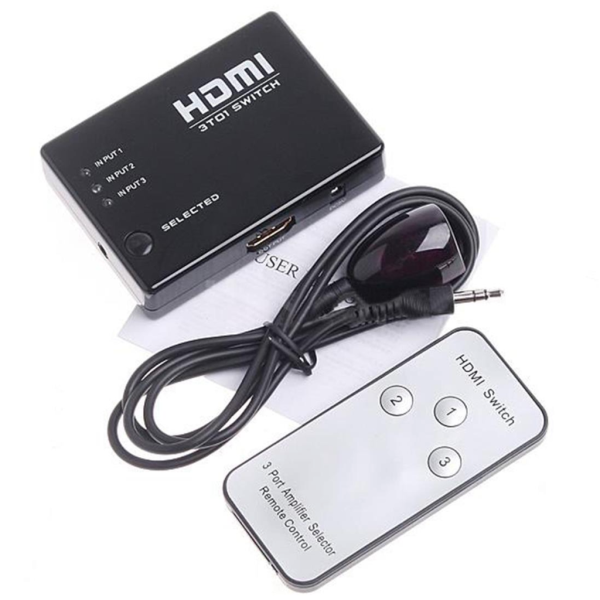 ZR272 301 Hdmı 3 Port Switch