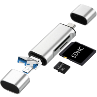 ZR825 Type-C Usb 3 İn 1 Card Reader