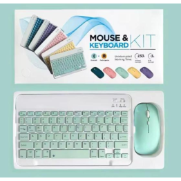 ZR20Km Yeşil Kablosuz Klavye Mouse Set