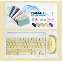 ZR20Km Sarı Kablosuz Klavye Mouse Set