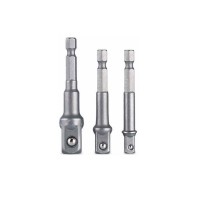 Hex Plus Lokma Adaptörü 3 Parça Set 1/4-3/8-1/2 MM DMX4712