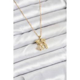 316L Çelik Zincir Gold Renk Erkek Kız Model Kadın Kolye TJ-BKO10617