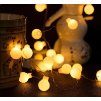 5M 28 Led Kırmızı Işık Şeffaf Kablo Fişli Eklemeli MZ-18-21