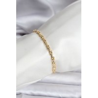 14K Gold Renk Kaplama Zincir Model Kadın CM Bileklik TJ-BB8132