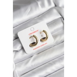14K Gold Renk Kaplama CM Kadın Küpe TJ-BKP11411