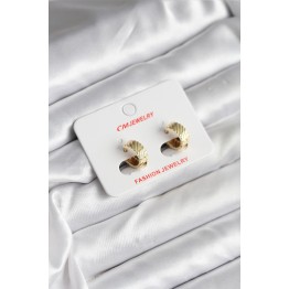 14K Gold Renk Kaplama CM Kadın Küpe TJ-BKP11413