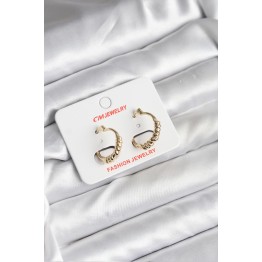 14K Gold Renk Kaplama CM Kadın Küpe TJ-BKP11415