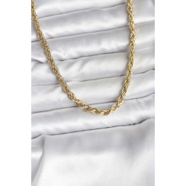 14K Gold Renk Kaplama Burgu Model CM Kadın Kolye TJ-BKO10729