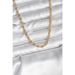 14K Gold Renk Kaplama Zincir Model CM Kadın Kolye TJ-BKO10732