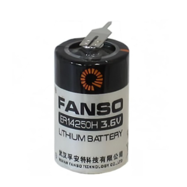ER14250H 3.6V 1/2 AA Size Pil (Li-SOCL2) 2 PIN