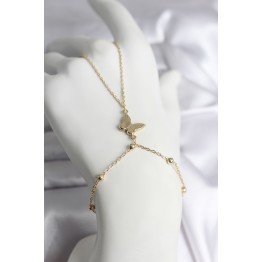 316L Çelik Gold Renk Model Kadın Şahmeran - TJ-SN732