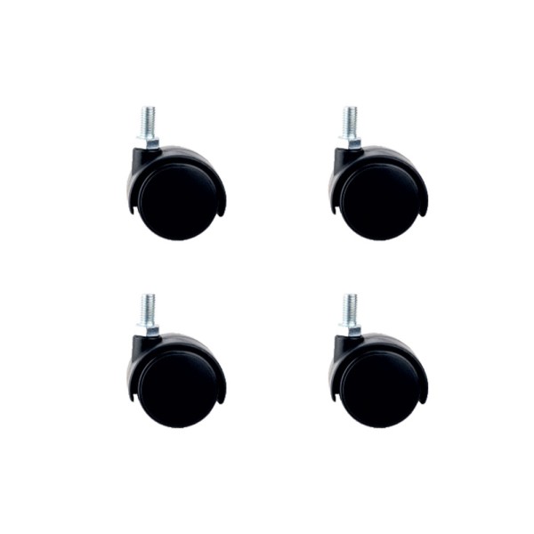 Küçük Plastik Vidalı Teker - 40 MM HKS102 - 4 Adet