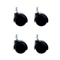Büyük Plastik Vidalı Teker - 50MM HKS127 - 4 Adet