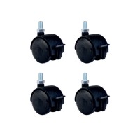 Büyük Plastik Vidalı Frenli - 50MM HKS129 - 4 Adet
